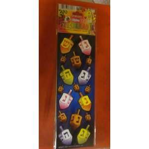   Stickers, 6 Sheets of Different Size and Colors Dreidel Toys & Games