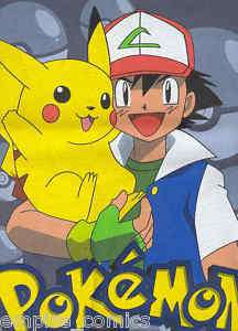 Pokemon Ash & Pikachu Youth T Shirt  