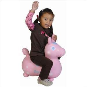  Gymnic / Rody Inflatable Hopping Horse, Baby Pink Toys 