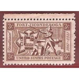  Postage Stamp US Fort Ticonderoga Scott 1071 MNHVF 