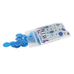  Blue Magnetic Bingo Chips