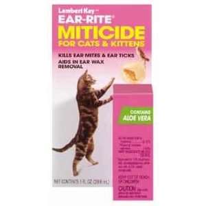  (Price/1)Ear Rite Miticide For Cats 1oz