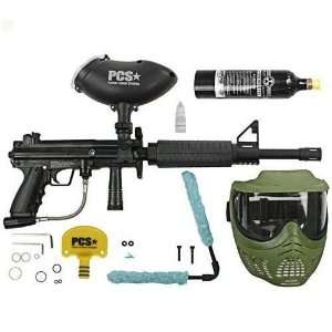 PCS US 5 Tactical Paintball Gun Kit   Black  Sports 