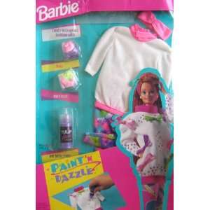  Barbie Paint N Dazzle Fashions (1993) Toys & Games