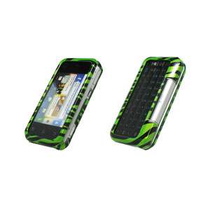 for Motorola Backflip Case Cover Green Zebra Skin+Tool 654367390115 