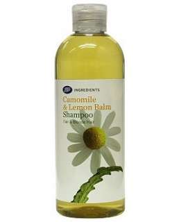 Boots Ingredients Camomile and Lemon Balm Shampoo 300ml   Boots