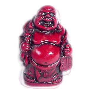   Soapstone Pocket Safe Travels Buddha with Money Ingot 