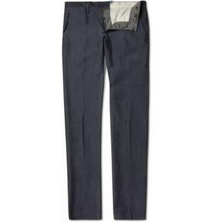   Trousers > Casual trousers > Incotex Slim Fit Wool Blend Trousers