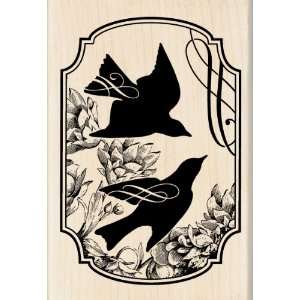  Inkadinkado Wood Stamp, Heirloom Songbird Print Arts 