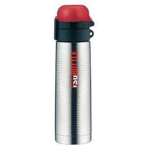  Alfi 35327630050 1/2 Liter ISO Bottle, Stainless with Red 