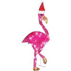  Gemmy LED Sparkles Flamingo Lightshow Outoor Holiday 