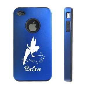  Apple iPhone 4 4S 4G Blue D15 Aluminum & Silicone Case 