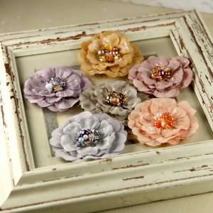     Fabric Flower Embellishments   Attic Arts, Crafts & Sewing