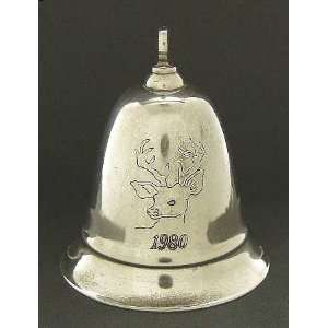  Kirk Stieff Musical Annual Bell with Box, Collectible 