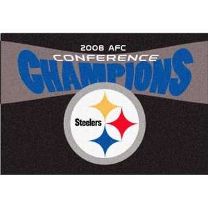  NFL Pittsburgh Steelers AFC Champs Chromo Jet Printed 