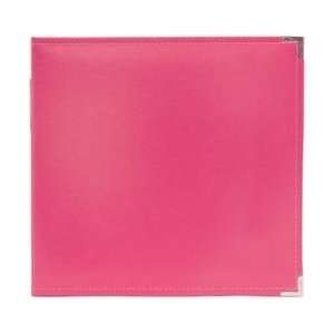   Faux Leather 3 Ring Binder 12X12   Strawberry by We R Memory Keepers