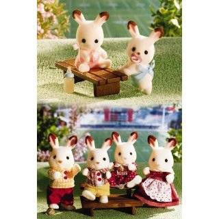  Calico Critters Cottontail Bunny Rabbit Family 6 Figures 