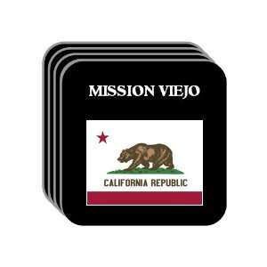 US State Flag   MISSION VIEJO, California (CA) Set of 4 Mini Mousepad 