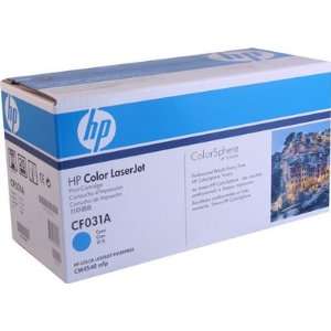 Hp 646a Color Laserjet Cm4540 Mfp Colorsphere Print Cartridge Cyan 