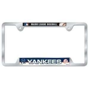  Wincraft New York Yankees MLB Chrome License Plate Frame 
