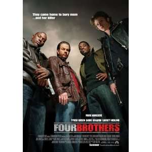  Four Brothers, Original Double sided Movie Theatre Poster 