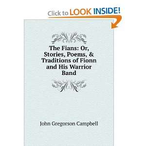   of Fionn and His Warrior Band John Gregorson Campbell Books