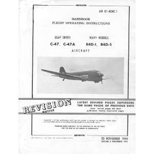   Douglas C 47 A R4D 1 Aircraft Handbook Manual Mc Donnell Douglas