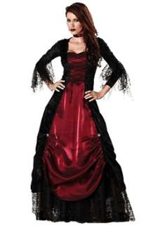 Gothic Kleid Mittelalter HEXE Kostüm Karneval Vampirin  