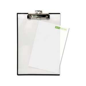   REFERENCE CLIPBOARD, 1/2 CAPACITY, 8 1/2 X 11, CLEAR