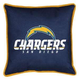   Diego Chargers (2) SL Bed/Sofa/Couch/Toss Pillows