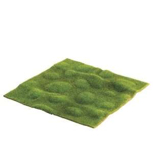   12 Square Sheets of Artificial Light Green Moss Arts, Crafts & Sewing