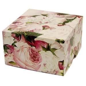   Roses   Set of 4 Two Piece Gift Boxes (5 x 5 x 3)