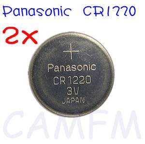 PANASONIC LITHIUM BATTERY CR1220 CR 1220 3V  