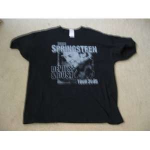   Bruce Sprinsteen T Shirt (Devils & Dust   Tour 2005) 