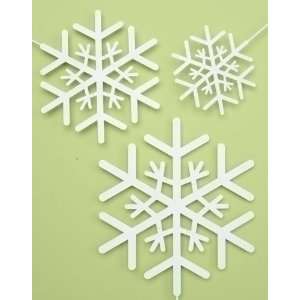 Club Pack of 12 Home for the Holidays Christmas Snowflake 