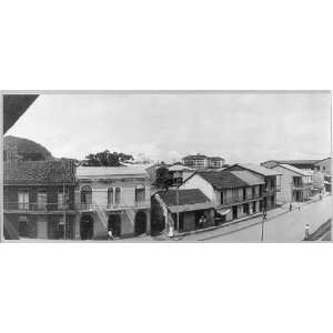  c1909 Panama City, Republic of Panama, Railroad station 