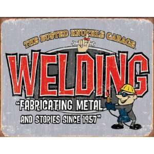  BKG   Welding Tin Sign , 16x12