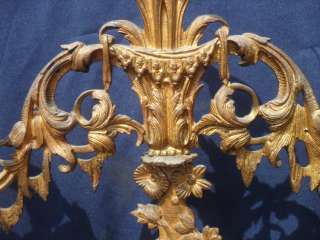 pc. Set of Ornate Victorian Girandole Candlesticks  