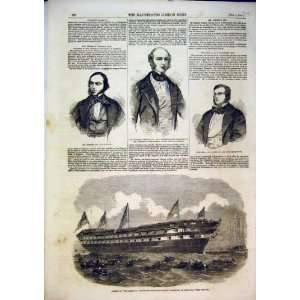  1854 Steam Ship Hannibal Deptford Warner Hackney Men