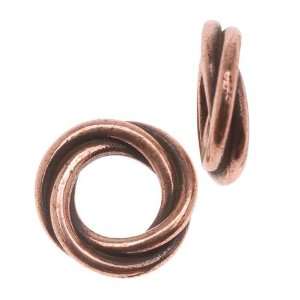  Copper Plated Lead Free Pewter Love Knot Triple Twist 