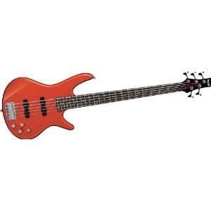  Ibanez Gsr205 5 String Bass Roadster Orange Metallic 