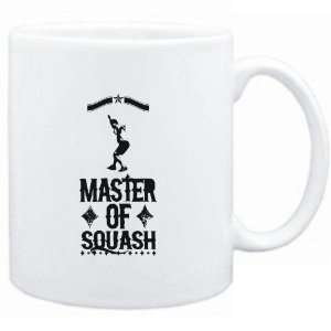  Mug White  Master of Squash  Sports