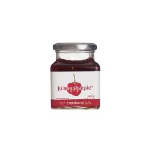 Jules & Sharpie Hot Cranberry Jelly (Economy Case Pack) 12 Oz Jar 