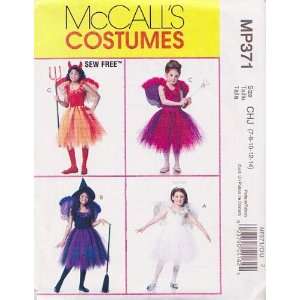   Pattern 71 CHJ (7 8 10 12 14) Tutu and Wings Arts, Crafts & Sewing