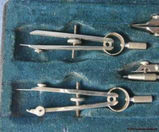 Vintage KIN Compass Set, Drawing, Drafting Tools / Instruments  