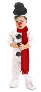 Infant Frosty the Snowman Kids Christmas Costume 6 12  