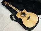 LUNA Oracle Zen acoustic electric GUITAR new w/ LIGHT CASE B band 