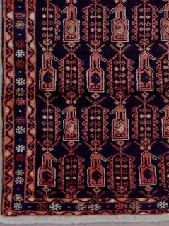 4x10 ANTIQUE PERSIAN MALAYER GALLERY RUNNER AREA RUG  