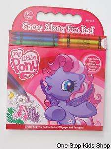 MY LITTLE PONY Travel Games Coloring ACTIVITY BOOK  