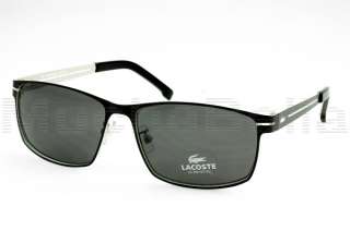   sunglasses black with white interior brand lacoste model l107s color